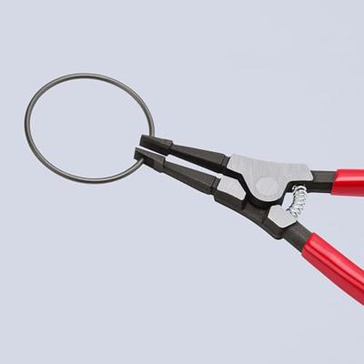 Knipex Montagetang voor veerringen op assen | Kunststof bekleed | Gebruineerd | Lengte 170 mm - 45 11 170