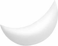 Intex 68693 Opblaasbare LED-Verlichting Halve Maan 135x43x89 cm - thumbnail