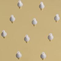 VidaXL Regendouchekop rond 20 cm roestvrij staal goudkleurig - thumbnail