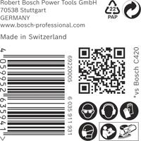 Bosch Accessories 2608901644 Schuurpapier voor multischuurmachine Korrelgrootte (num) 180 (l x b) 150 mm x 100 mm 50 stuk(s) - thumbnail