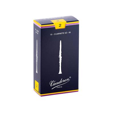 Vandoren Traditional rieten Bb-klarinet 2, 10 stuks