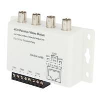 4 CH passief UTP Video Balun / CCTV Via Twisted paren - thumbnail