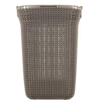 Curver knit wasbox 57 liter bruin - thumbnail