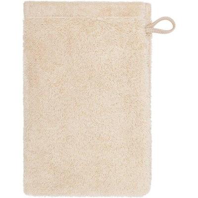 Cawö Cawo Lifestyle Uni Washandje 16/22 beige