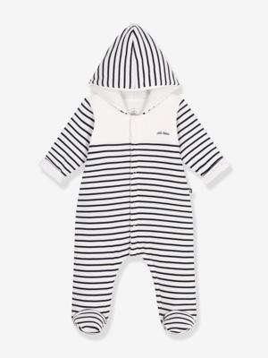 Lange sweater met capuchon marineblauw Lange sweater met capuchon marineblauw