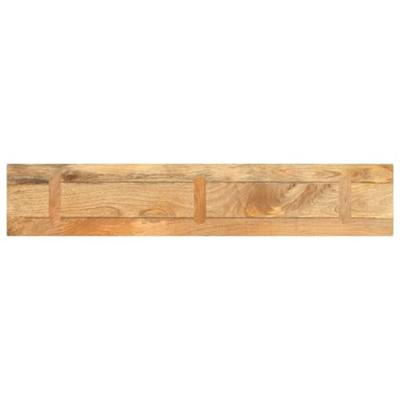 Tafelblad rechthoekig 180x20x3,8 cm massief mangohout
