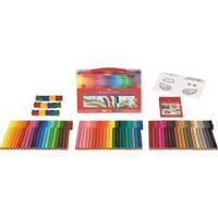 Faber Castell Viltstiften Connector koffer - Viltstiften 60 stuks - thumbnail