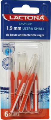 Lactona Easygrip ultra small 1.9mm 6 Stuks