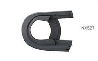 Hebie chainglider nexus 5 - fietskettingbeschermer voor 27 of 30 tands tandwiel - e-bike accessoire - zwart - thumbnail