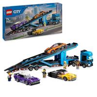 LEGO city 60408 transportvoertuig met sportauto's - thumbnail