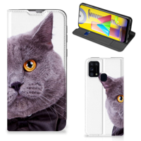 Samsung Galaxy M31 | Hoesje maken | Kat - thumbnail