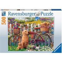 Ravensburger puzzel Dagje uit in de natuur 500 stukjes - thumbnail