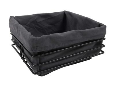Cookinglife Broodmandje Zwart Metaal 23 x 22 x 12 cm Cookinglife Broodmandje Zwart Metaal 23 x 22 x 12 cm