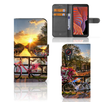 Samsung Galaxy Xcover 5 | Flip Cover | Amsterdamse Grachten - thumbnail