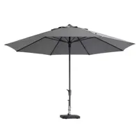 Grote Luxe Parasol Timor 400 cm Polyester Grijs van Madison - thumbnail