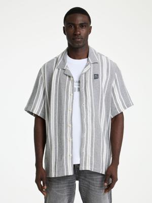 CHASIN' Shirts korte mouw Doby Stripe CHASIN' Shirts korte mouw Doby Stripe