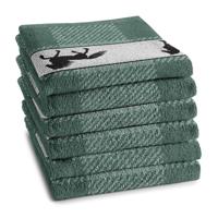 DDDDD DDDDD keukendoek shanti 50x55 green - thumbnail