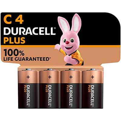Duracell C Plus Alkaline 4x