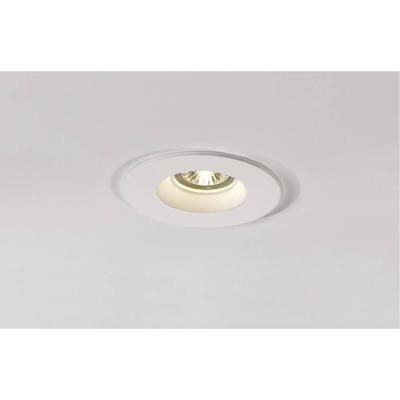 SLV InbouwspotPlastra GU10 wit 13cm - 148070