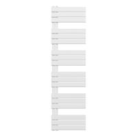 Belrad Handdoekradiator - links - aansluiting/comb - 1800X500mm- Wit BUCW1800500 - thumbnail