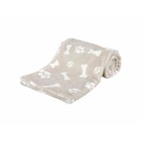 TRIXIE PLUCHE DEKEN KENNY BEIGE 100X75X2 CM 2 ST - thumbnail