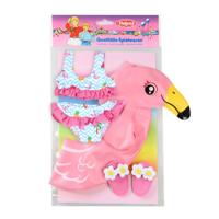 Heless poppen zwemset flamingo, 35-45 cm - thumbnail