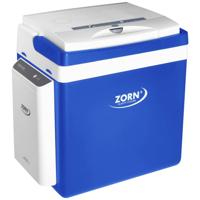 ZORN Cooler Z 26 LNE 7,8 Ah Accukoelbox Energielabel: E (A - G) Thermo-elektrisch 12 V, 230 V DC/AC Blauw-wit 25 l - thumbnail