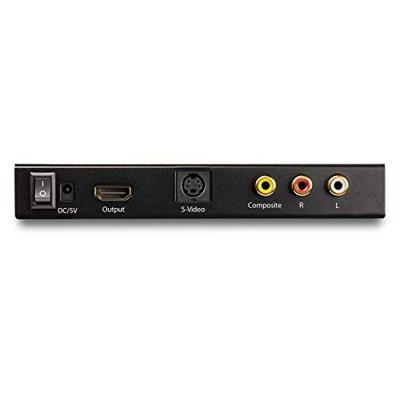 StarTech.com S-Video of composiet naar HDMI omvormer met audio - 720p - NTSC & PAL analoog naar HDMI converter Mac & Windows (VID2HDCON2)