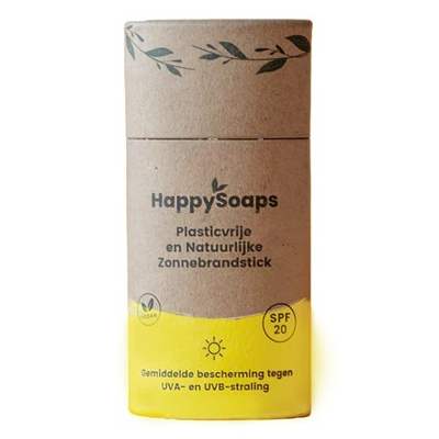 HappySoaps Zonnebrandstick Stick SPF20 50gr HappySoaps Zonnebrandstick Stick SPF20 50gr