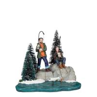 Fishing friends l12xb12xh10,5 cm Luville - Luville - thumbnail