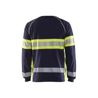 Blåkläder High-Vis T-Shirt lange mouwen 35101030 | Zwart/High-Vis Geel | Maat XXL - 7330509799390 - thumbnail
