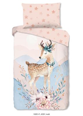 Good Morning Kinderdekbedovertrek "bambi" - Multi - (140x200/220 cm) - Katoen Flanel Good Morning Kinderdekbedovertrek "bambi" - Multi - (140x200/220 cm) - Katoen Flanel