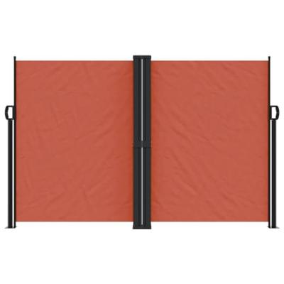 VidaXL Windscherm uittrekbaar 160x600 cm terracotta VidaXL Windscherm uittrekbaar 160x600 cm terracotta