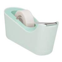 Scotch verzwaarde plakbandafroller inclusief 4 rollen Scotch magic tape, muntgroen - thumbnail