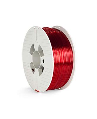Verbatim 55062 55062 Filament PETG 2.85 mm 1 kg Rood (transparant) 1 stuk(s)
