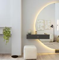 Peperomia Gold Dust kunst hanger 65cm bont - thumbnail