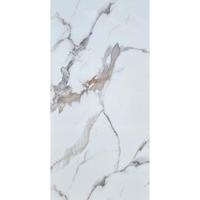 Wandpaneel Isodeco Calacatta 120x260 cm Waterbestendig Hoogglans Goud Wit Isodeco - thumbnail