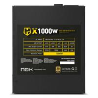 Voedingsbron Nox-Xtreme NXHUMMERX1000WGD ATX 1000 W 80 Plus Gold - thumbnail
