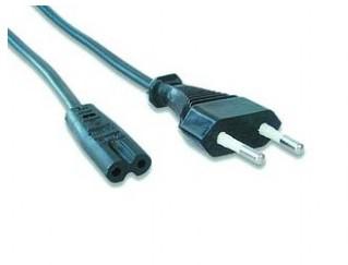 Netsnoer (C7) zwart, 1.8 meter