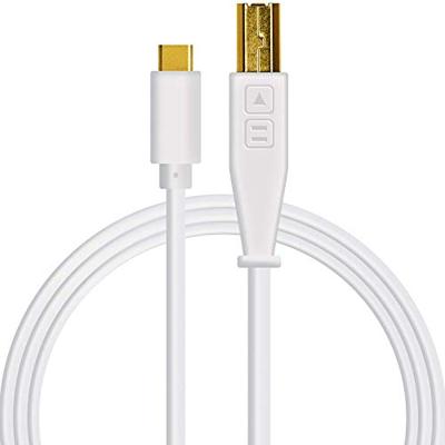 Dj TechTools Chroma Cable straight USB-C 1.5 m wit Dj TechTools Chroma Cable straight USB-C 1.5 m wit