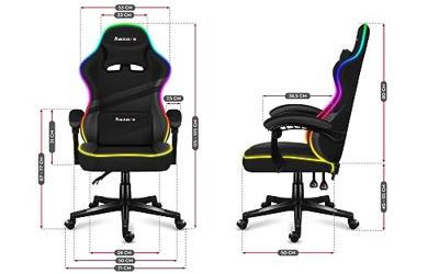 Gamingstoel - Huzaro Force 4.4 RGB Black