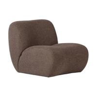 WOOOD Nomu fauteuil chenille Bruin - thumbnail