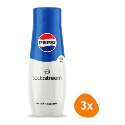 SodaStream - Pepsi Siroop - 3x 440ml