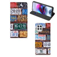 Motorola Moto G100 Stand Case Kentekenplaten - thumbnail