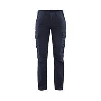 Blåkläder Dames industrie werkbroek stretch/elastiek 71441832 | Donker marineblauw/Zwart | Maat 42 - 7330509763032 - thumbnail