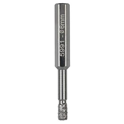 Wolfcraft Droogboor | Met diamant bestrooid | Zeskantschacht | Ø6mm | 1 stuk - 5991000