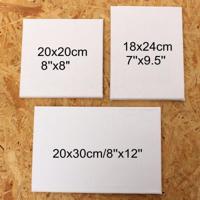 Katoen houten frame canvas olieverfschilderij frame - thumbnail