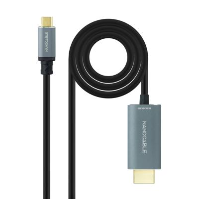 Kabel USB-C naar HDMI NANOCABLE 10.15.5162 1,8 m Zwart 8K Ultra HD