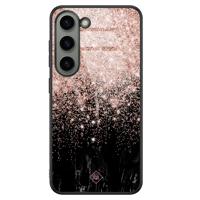 Samsung Galaxy S23 glazen hardcase - Marmer twist - thumbnail