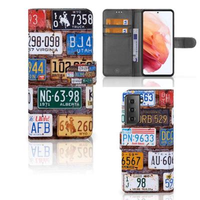 Samsung Galaxy S21 | Telefoonhoesje met foto | Kentekenplaten